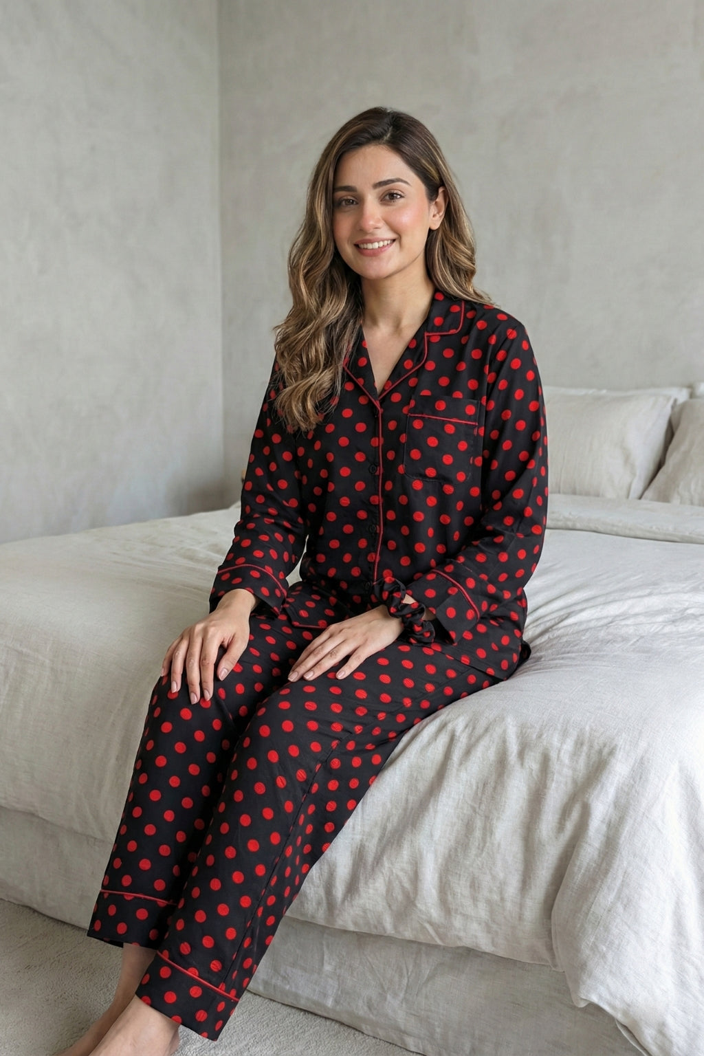 Red Dots Pj Set