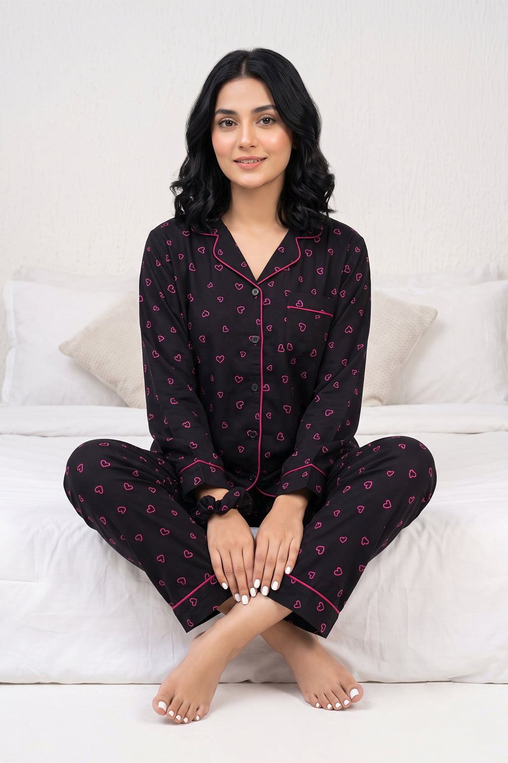 Seamless Hearts Pj Set