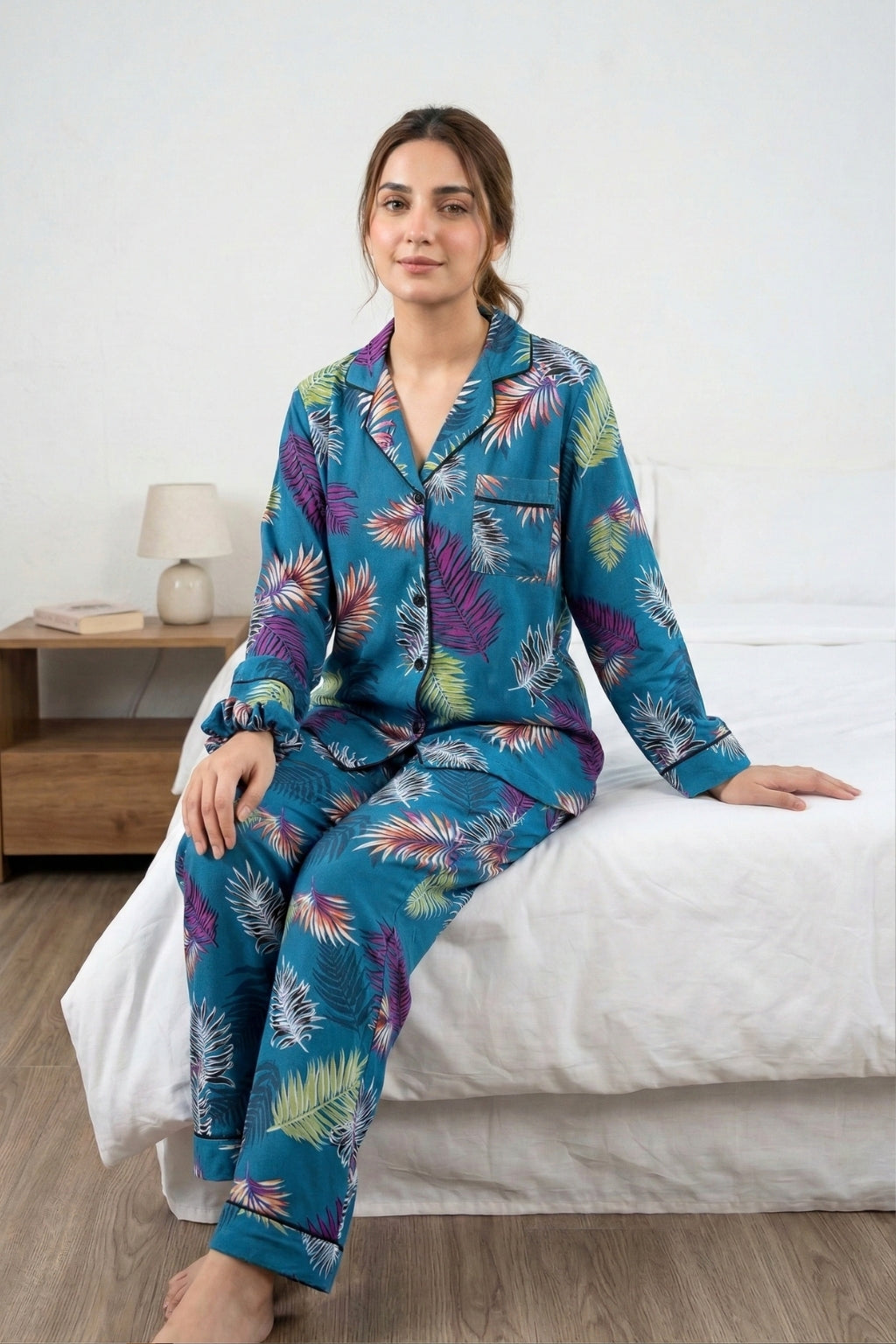Palm Bloom Pj Set