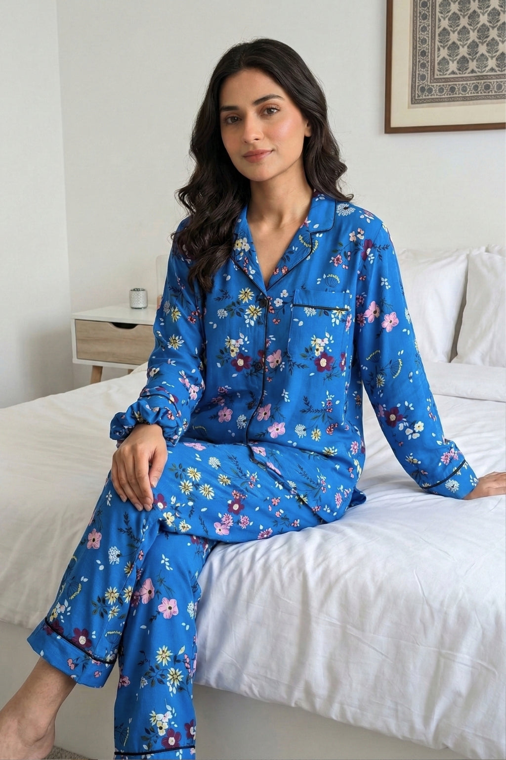 Blue Blush Pj Set