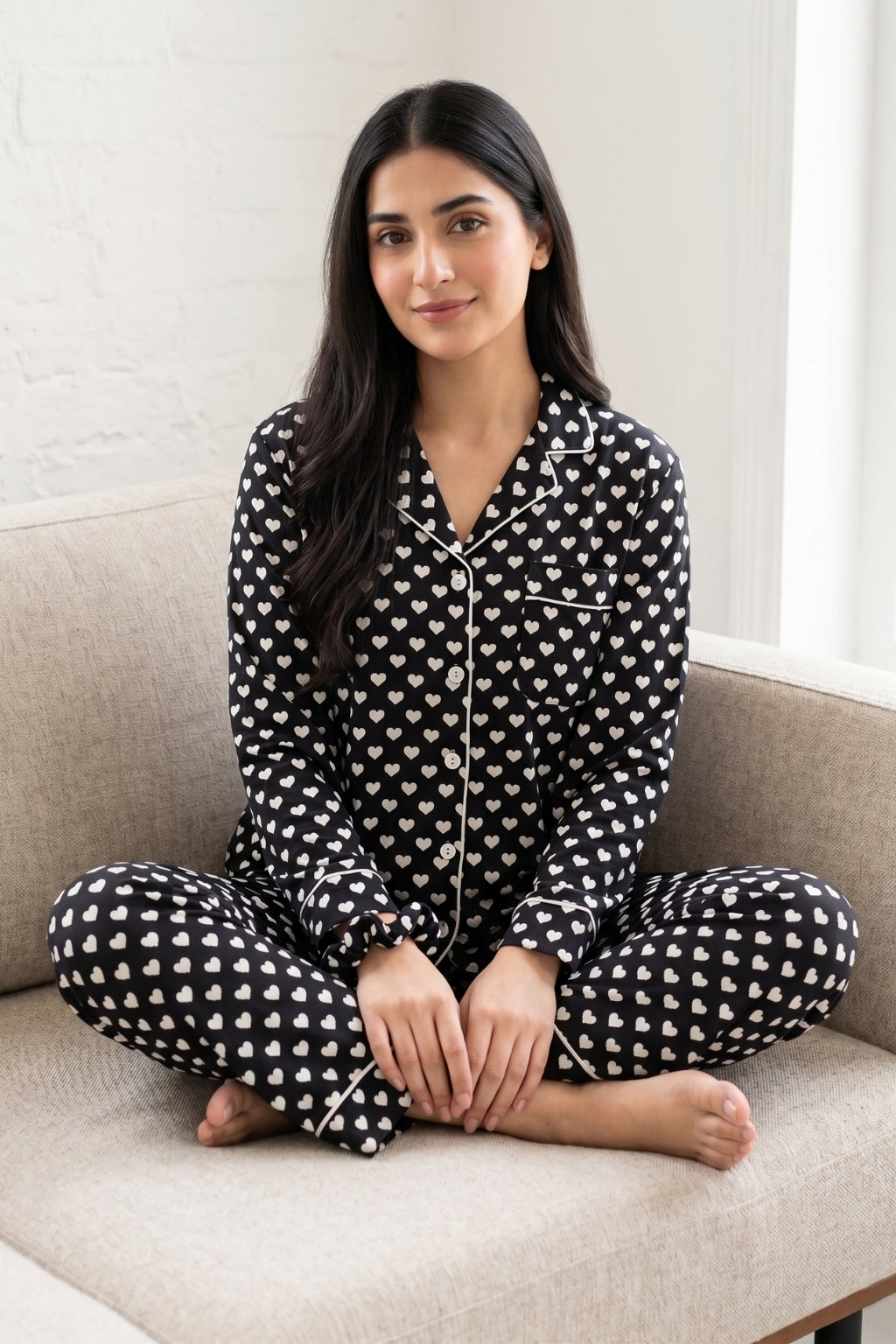 Hearts Pj Set