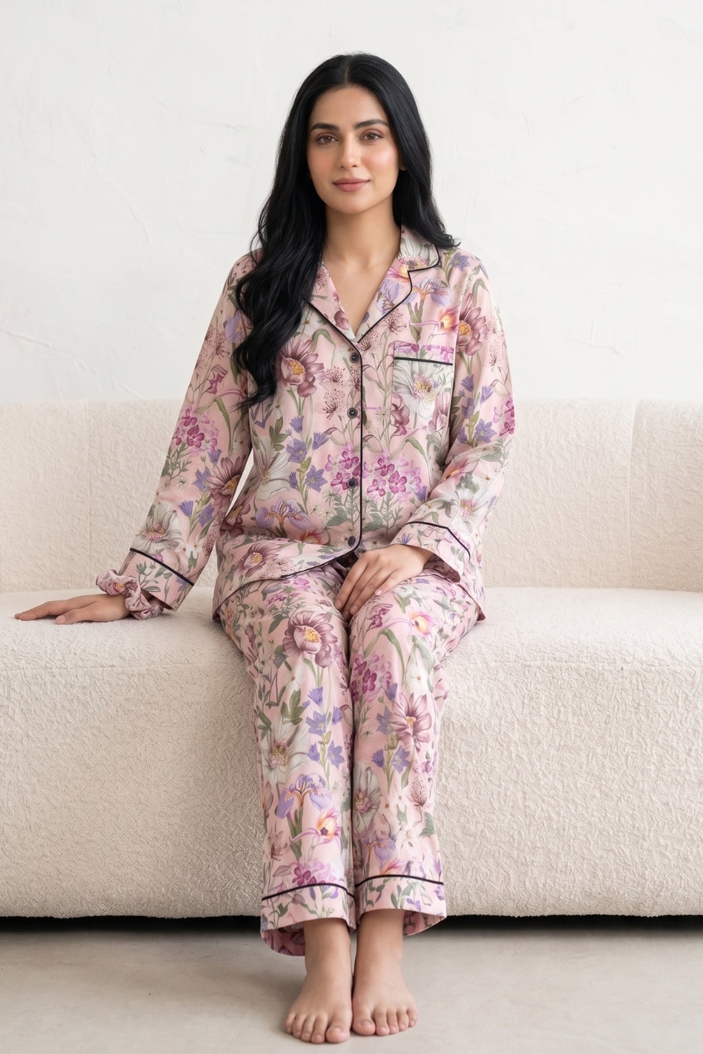 Floral Mosaic Pj Set