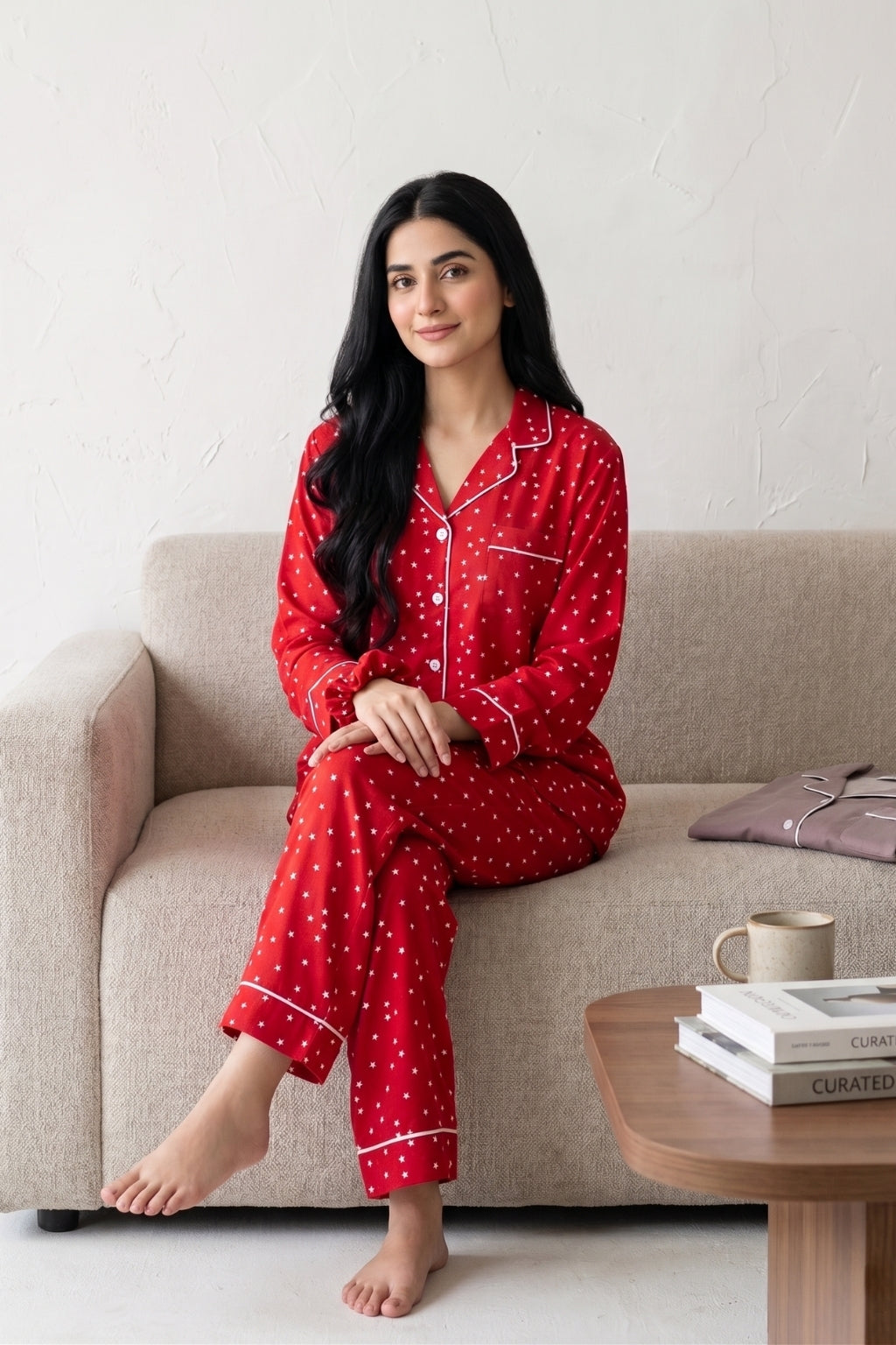 Red Stars Pj Set