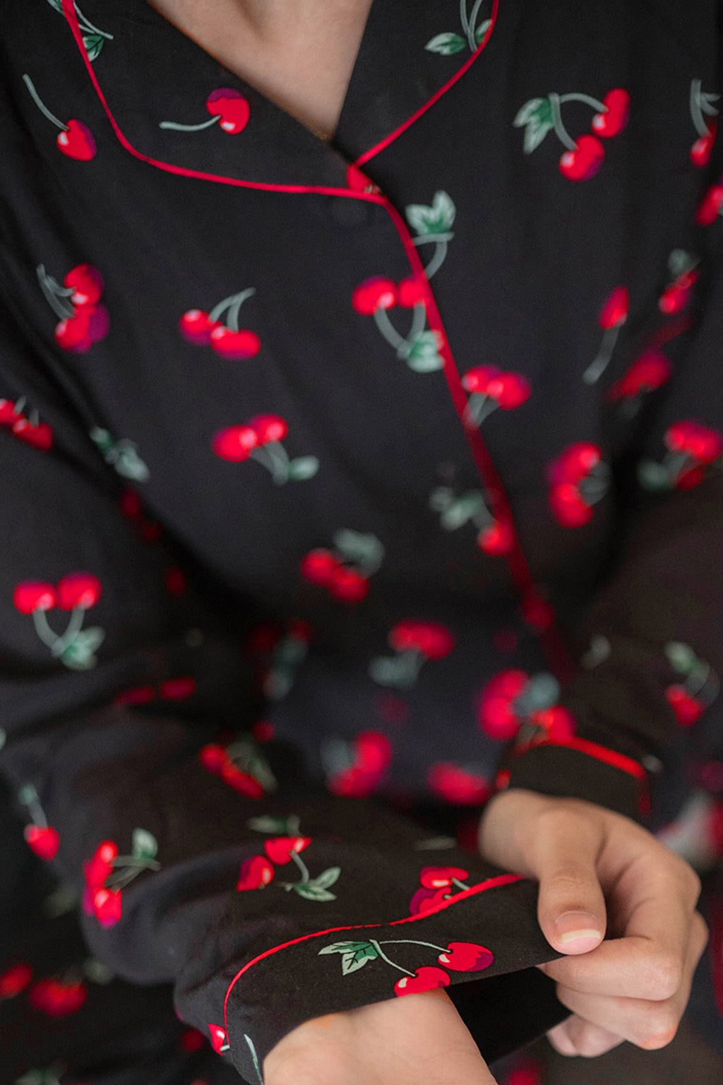 Cherries Pj Set