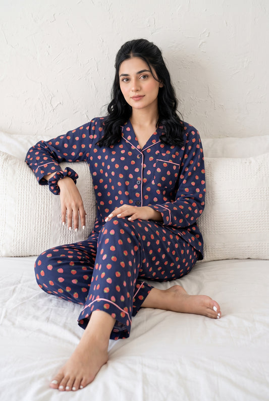 Strawberry Jungle  Pj Set