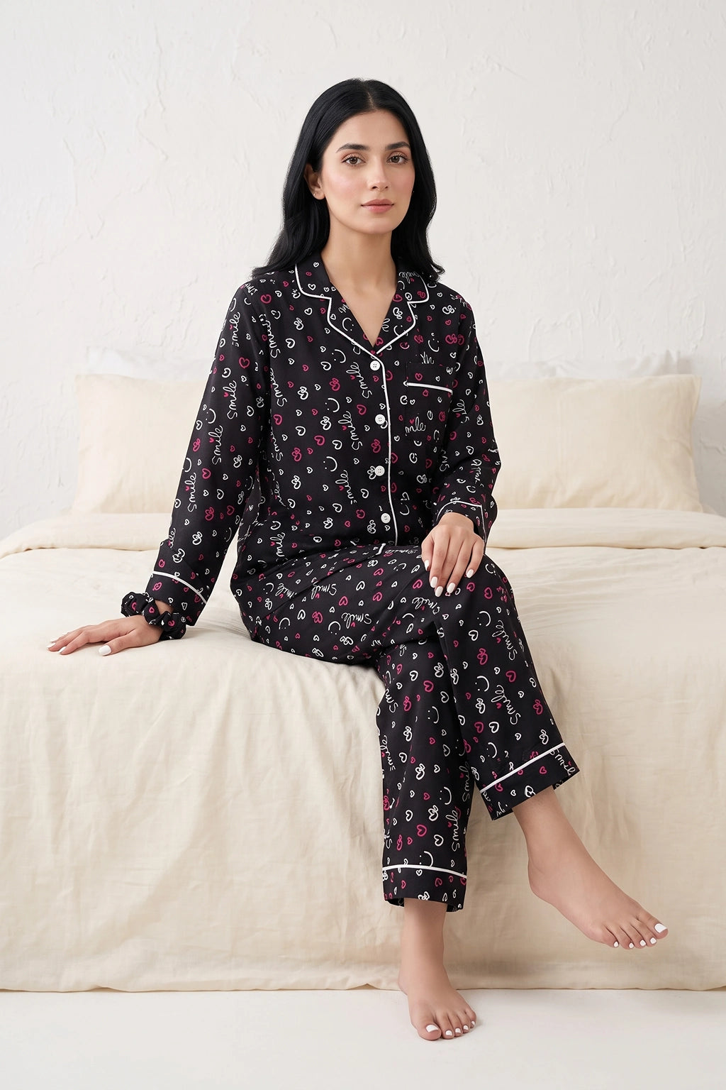 Smile Pj Set
