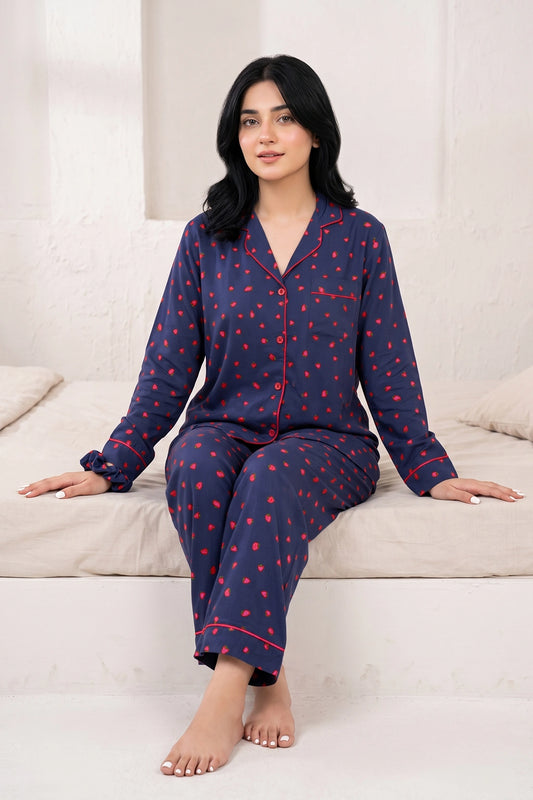 Blueberries Pj Set