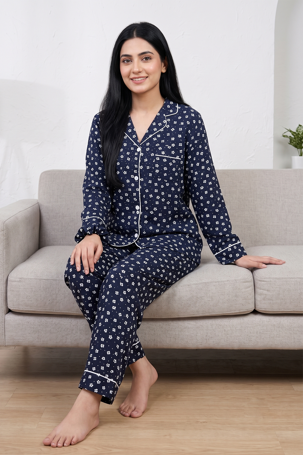 Navy Serenity Pj Set