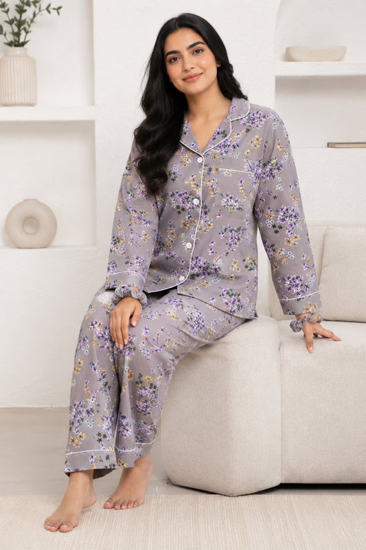 Grey Bolosom Pj Set