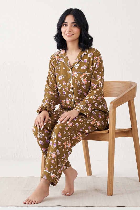 Gothic Flora Pj Set