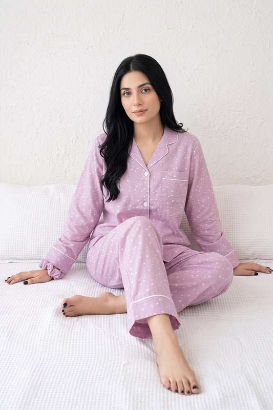 Lavender Star Pj Set
