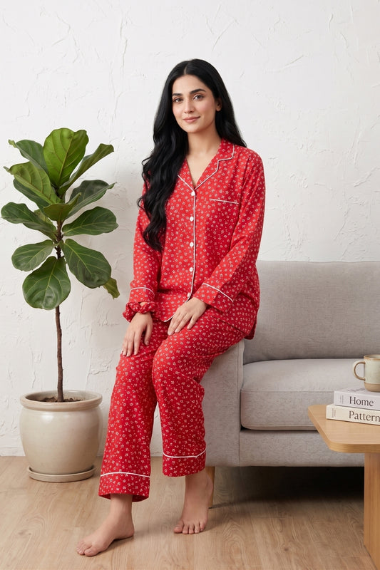 Striking Flora Pj Set