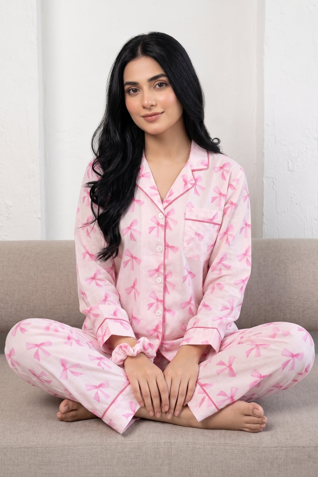 Bows Pj Set