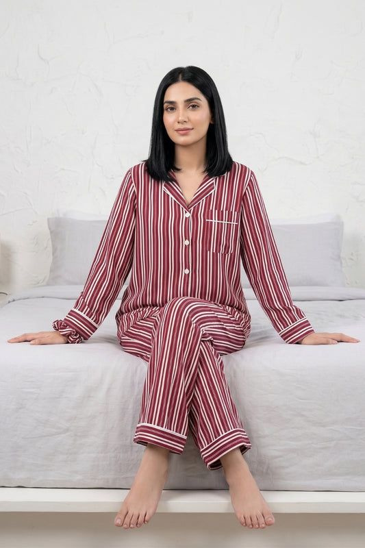 Red Lines Pj Set