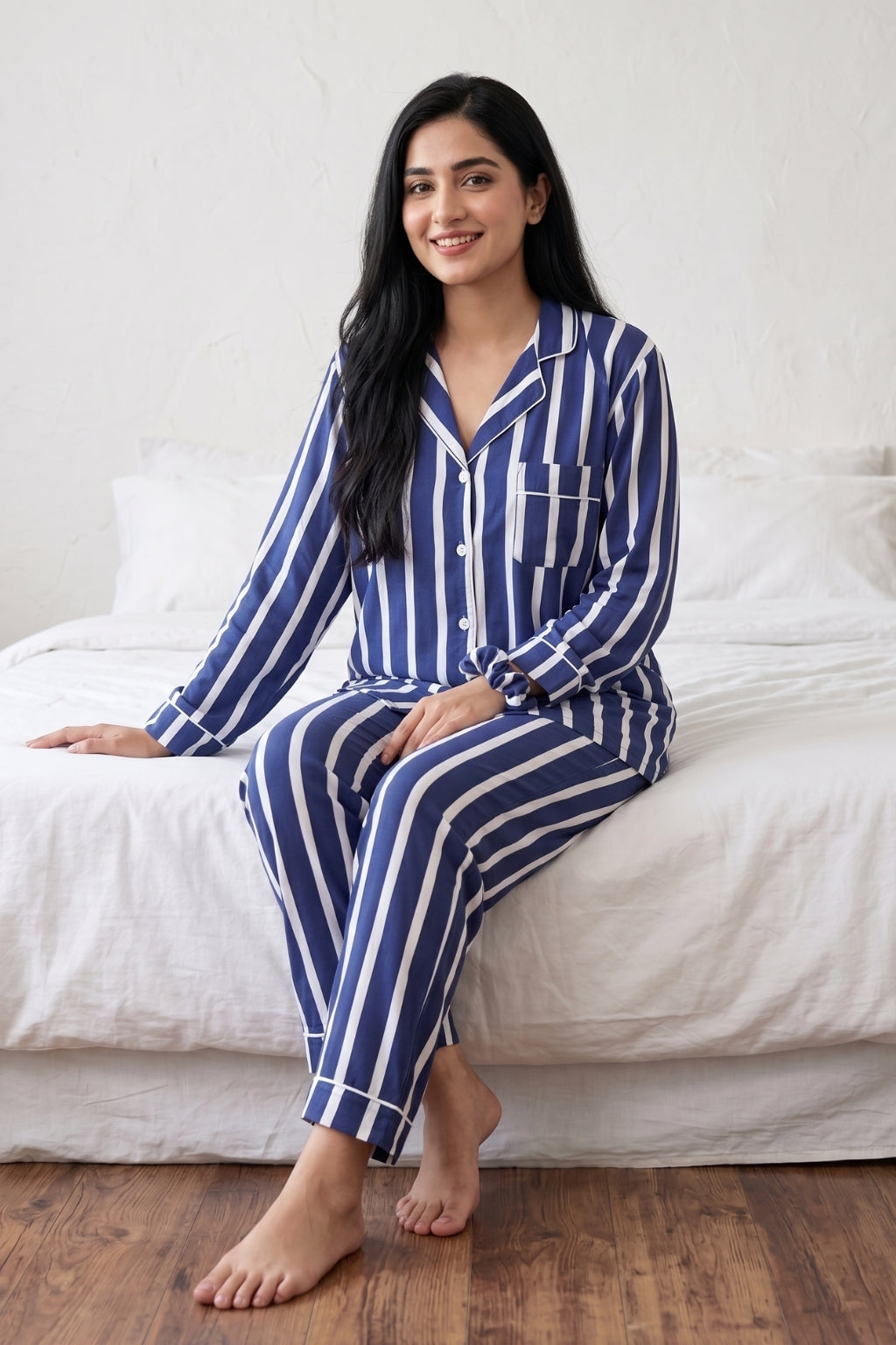 Blue Lines Pj Set
