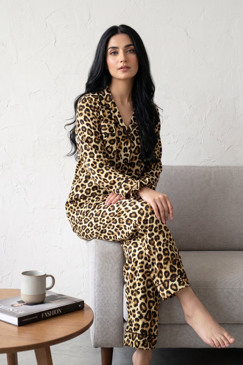 Retro Cheetah PJ Set